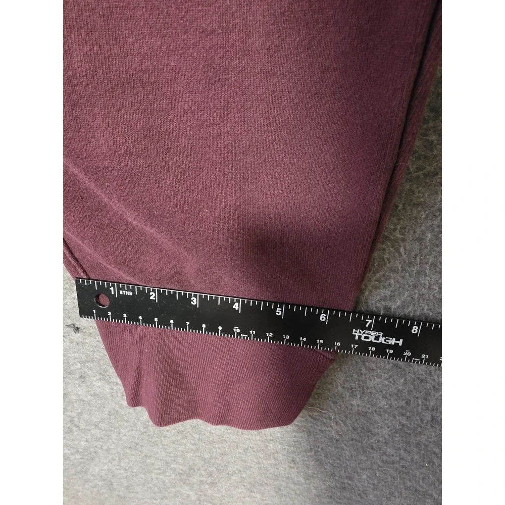Vtg Champion Reverse Weave Jogger Sweatpants Maroon Men's 3XL GF01